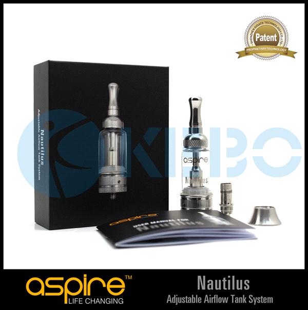 Kebo aspire nautilus Pyrex and metal BDC atomizer with airflow control Stock