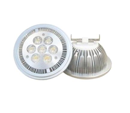 LED AR111 7W Ceilling Spotlight Bulb AC85-265V DC12V G53/E27/GU10 3000K/6000K