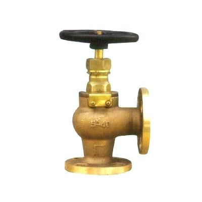 Marine bronze globe valve 16K flanged type