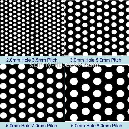 Stainless Steel 304 316 Galvanized Decorative Perforated Sheet