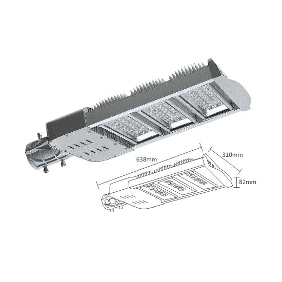 new design street light ideal for public lighting 90W LED street light