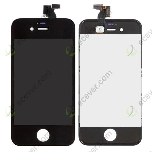 LCD Display Touch Screen Digitizer Assembly Black for iPhone 4S