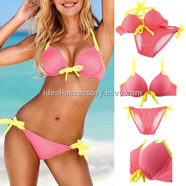 2014 High Quality Sexy Girl Bikini Swimwear For Women Beachwear two-piece Bikini Style