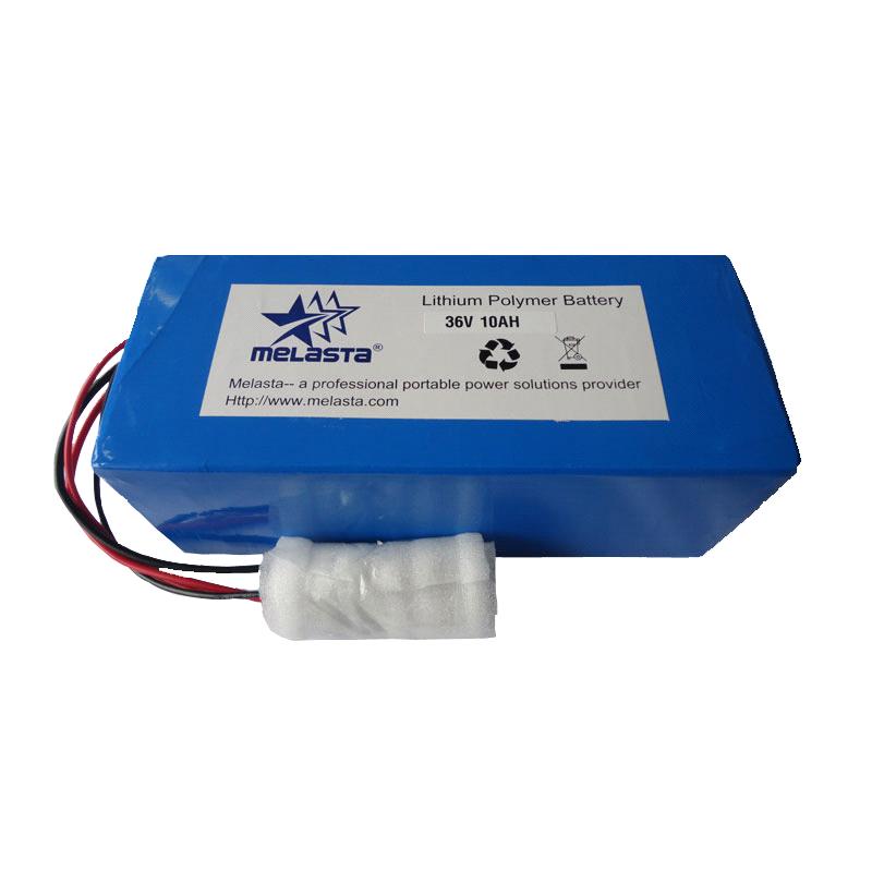 36V 10ah Lithium Polymer Battery E-Bike Battery Pack CE and RoHS