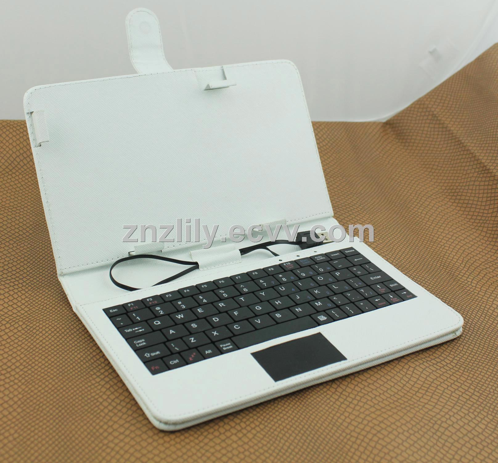 Bluetooth Keyboard+Touch Leather Case Cover+Flim For MID protctive Case ZNZ-K-220