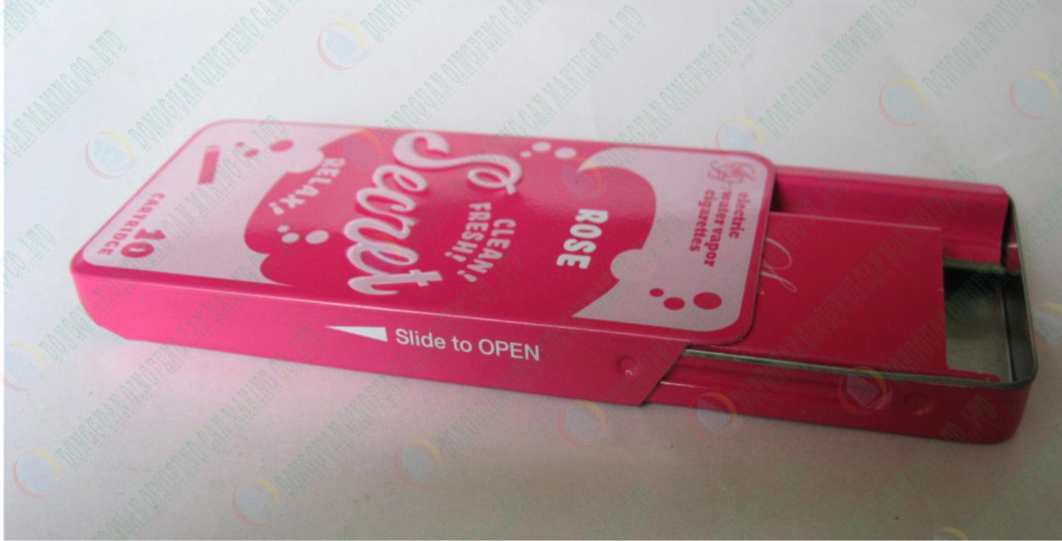Cigarette packaging tin box,china companies packaging tin can for cigarette
