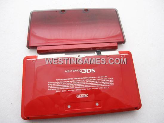 nintendo 3ds flame red