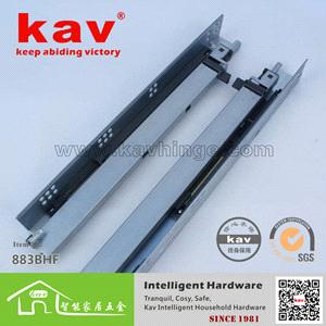 Soft Close And Push Open Concealed Drawer Slide From China