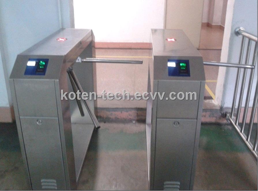 Tornello A Tripode/Tripode Torniquete/Tripod Turnstile with Fingerprint Access Control