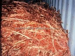 Cable wire and Red copper wire scrap 99.99%