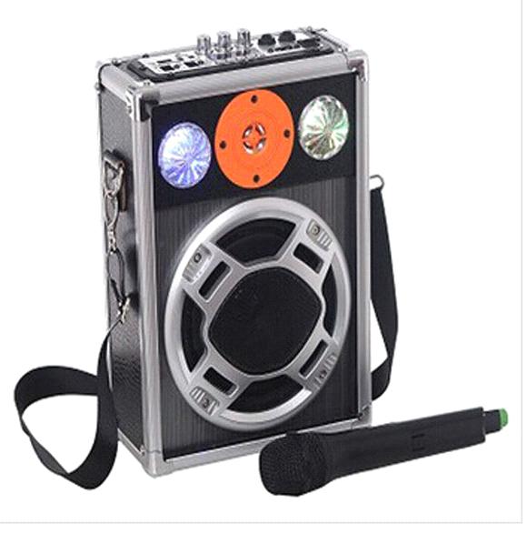 2014 Professional powerful outdoor speaker,subwoofer speaker with digitizer led light