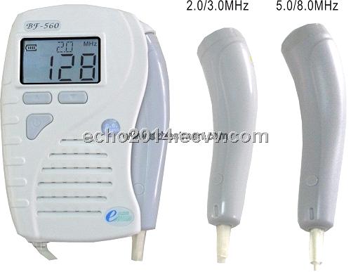 23/5/8MHz Pocket fetal doppler Baby fetal doppler Ultrasonic fetal doppler with CE