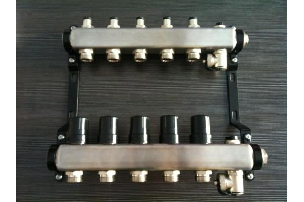 5 ports 304 Stainless Steel Value Adjust Manifold