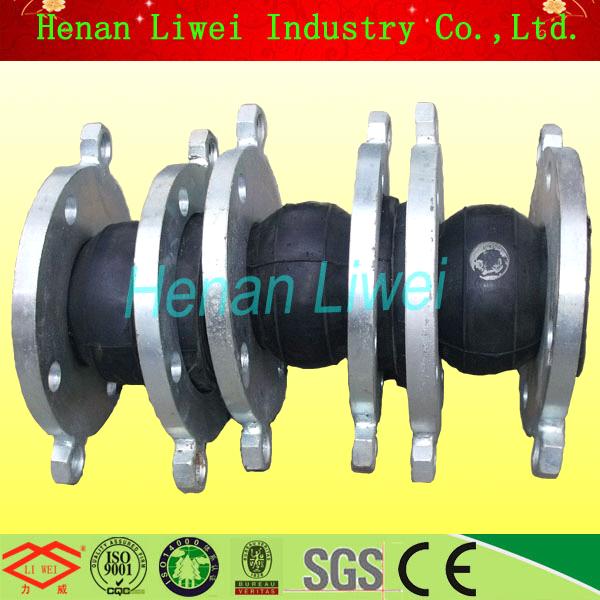 Gjq X Df Liwei Brand Single Sphere Rubber Expansion Joint From