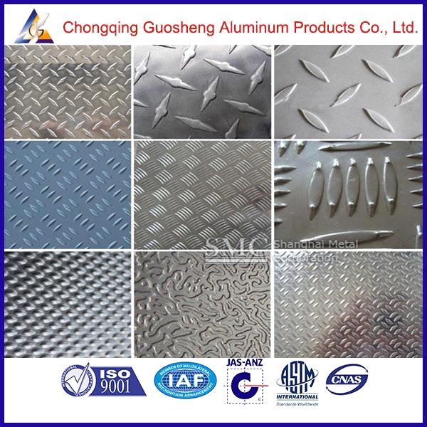 High Quality Tread Aluminum Sheet Of Checker Diamond Sheet 3003