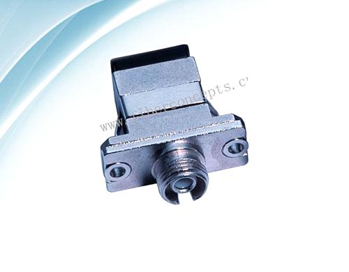 Hybrid Adaptor--SC-FC Simplex Metal Adaptor