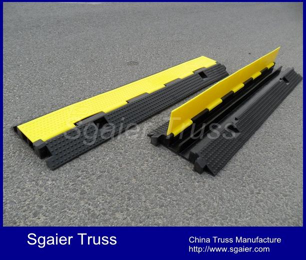 Rubber Safety Cable Mats Cable Ramp For Sale Cable Protector Hose