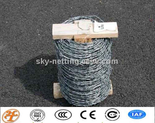 SS,GI,PVC coated barb wire for fencing