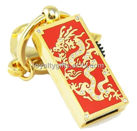 jewelry dragon USB Flash drive metal usb 1G/2G/4G/8G/16G/32G