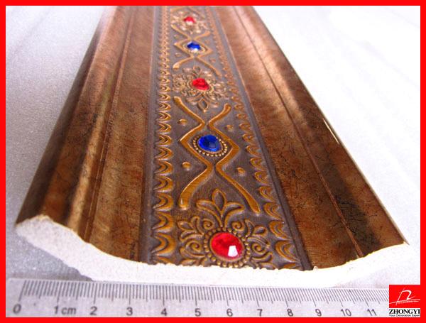 Polystyrene Cornice Mouldings For Crown Decoration From China