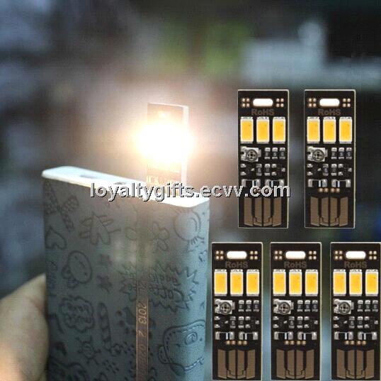 Mini USB Power 3 LED Night Light Lamp for Power Bank Mobile Charger Computer