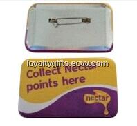 Custom made Button badge with pin/Promotional Tin button badge