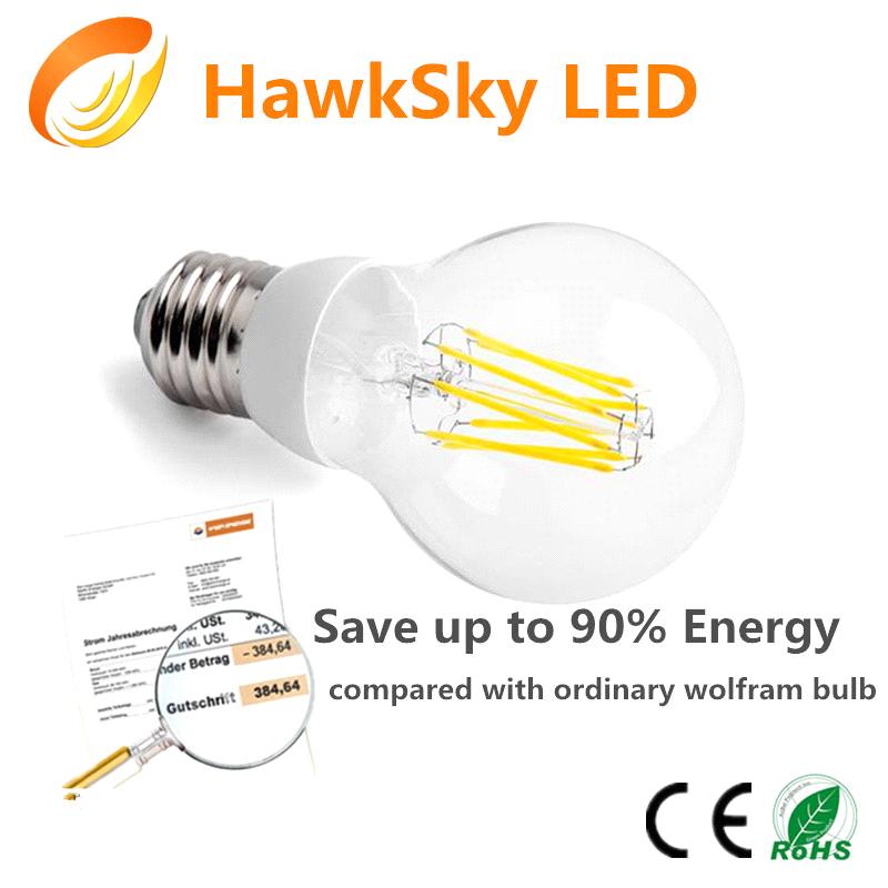 New product led filament bulb factory Energy saving hot sale LED filament bulb factory