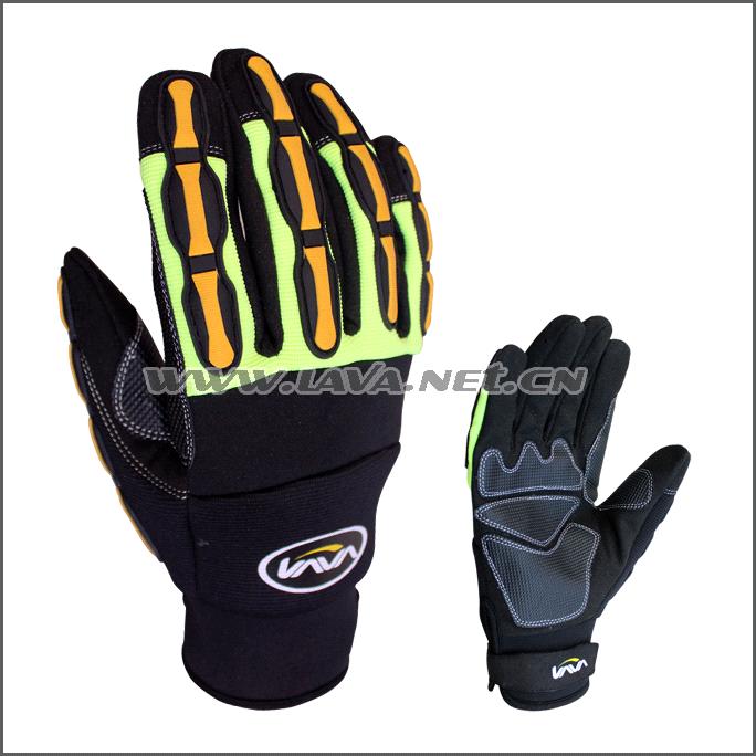 Synthetic Leather Gloves Mechanical Gloves