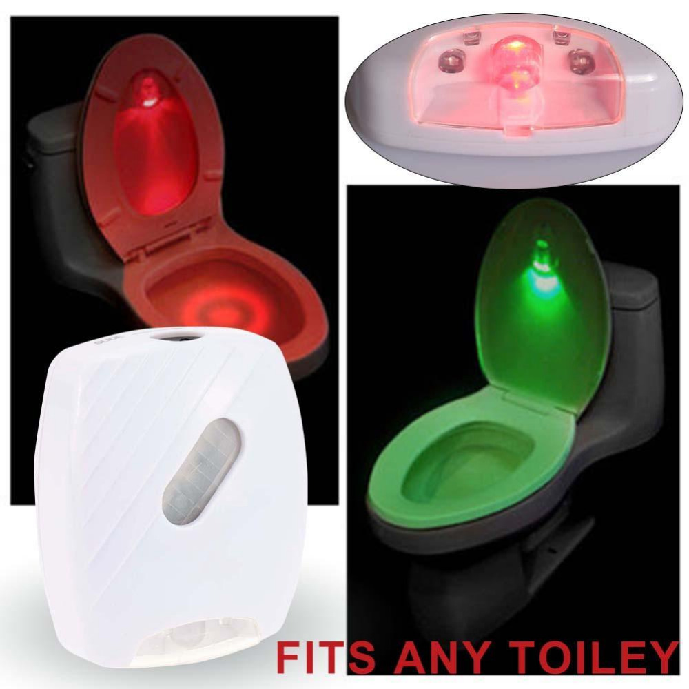 LED Human Motion Activated PIR Light Sensor Toilet Lamp LED Night Light 2016 motion activated light light motion