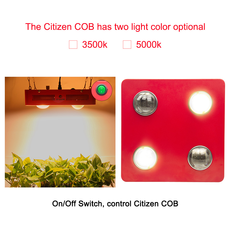 Citizen Bridgelux COB led grow ligth -08