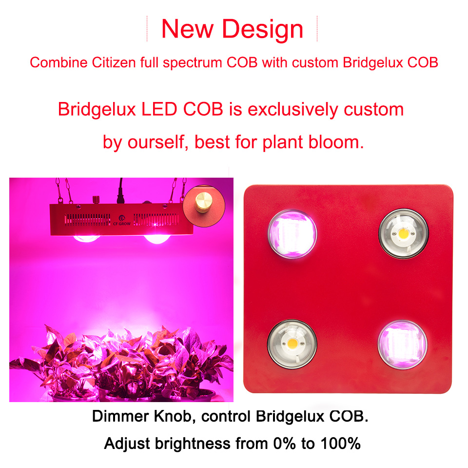 Citizen Bridgelux COB led grow ligth -07