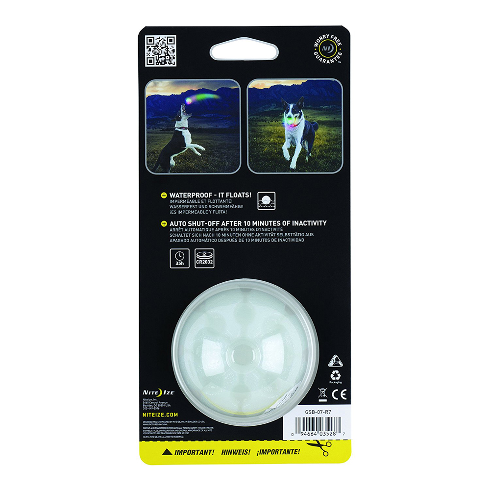 meteorlight dog ball