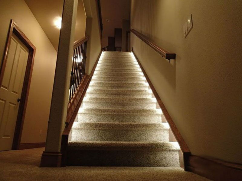 sensor led strip light for stairs