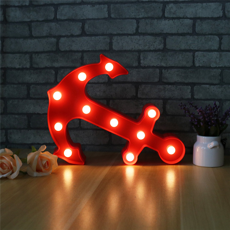 DELICORE-New-Arrival-Red-Anchor-Night-Light-11-LED-Marquee-Sign-Light-Up-Vintage-Plastic-Wall (3)