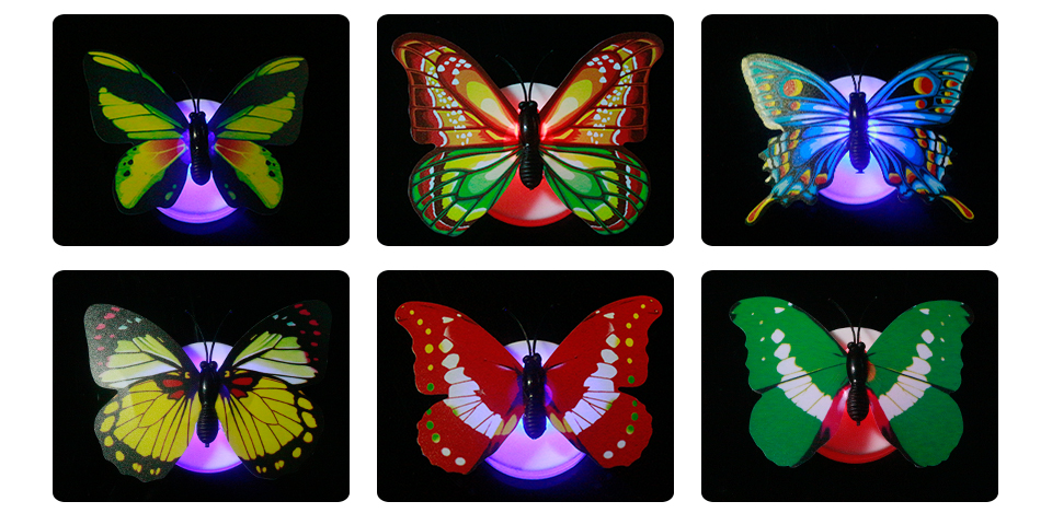 LED Night Light butterfly (8)