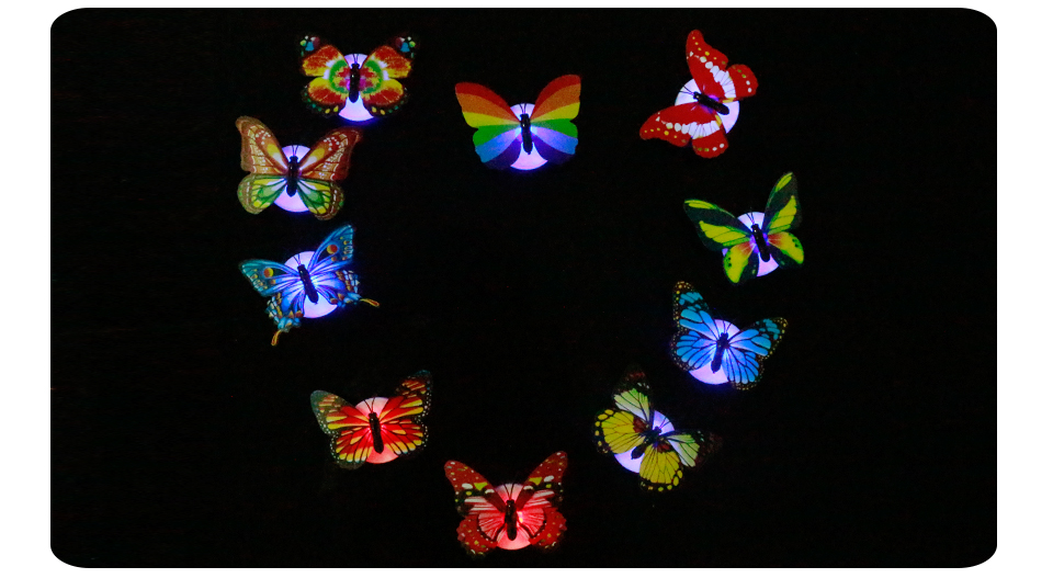 LED Night Light butterfly (10)