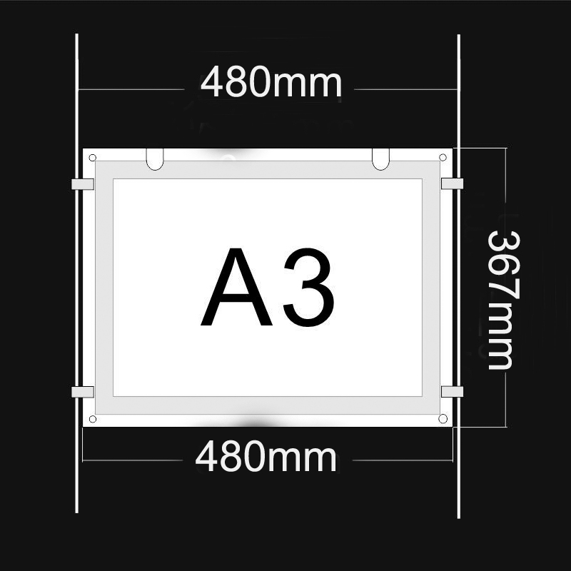 A3 led light panel