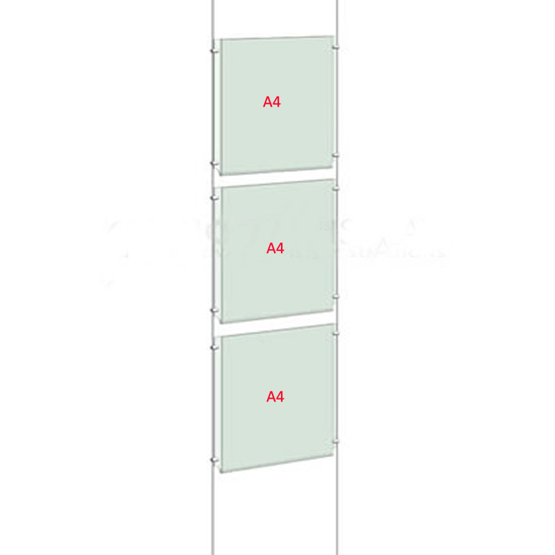 Single side A4 led display