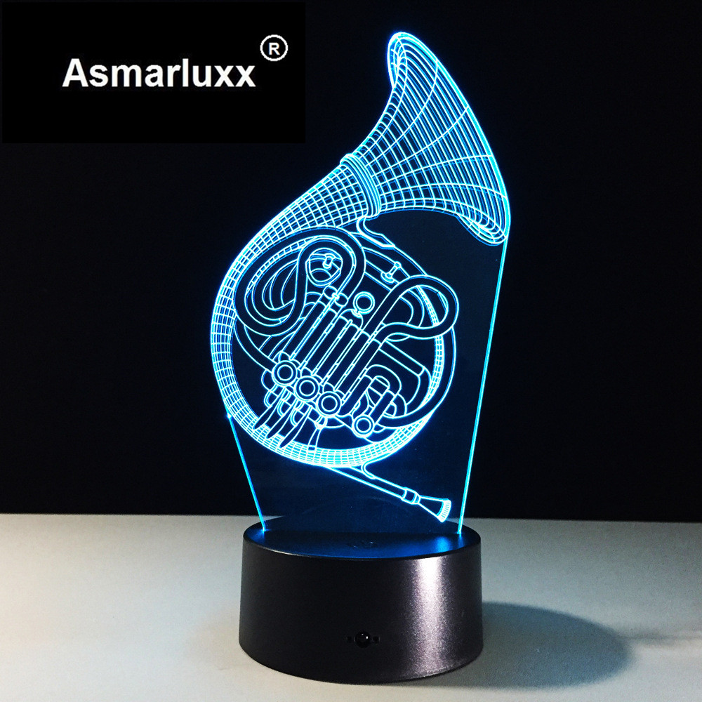 Asmarluxx 3d led lamp5015