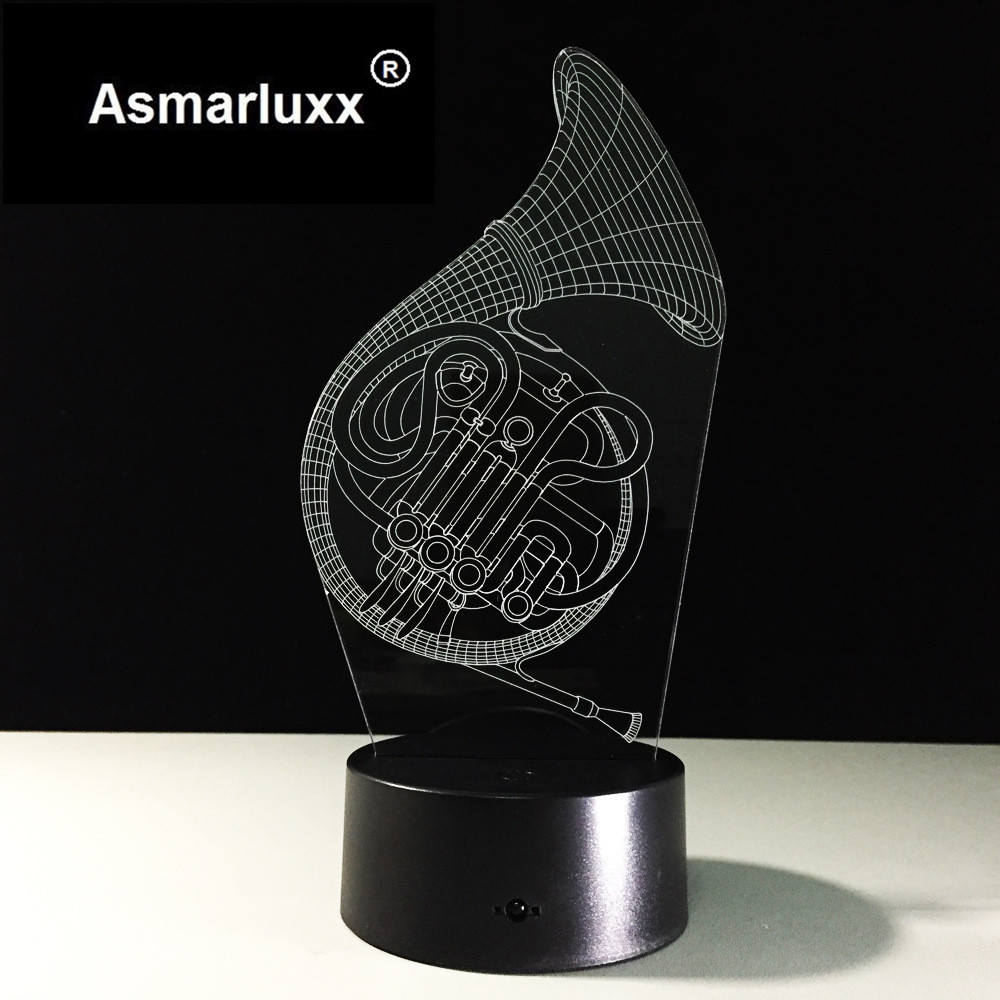 Asmarluxx 3d led lamp5012