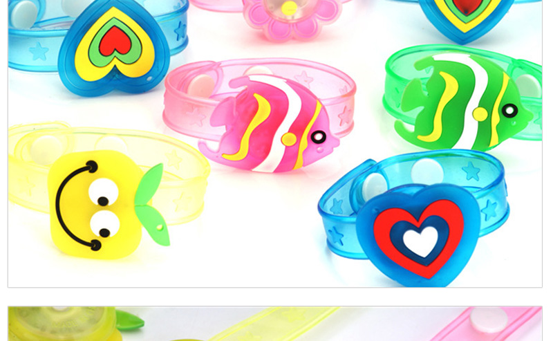 5pcs Cute Cartoon LED Night Light Christmas Colorful LED Night Lights Children Light Glow Bracelets Toy Light For Kids Baby Gift (9)
