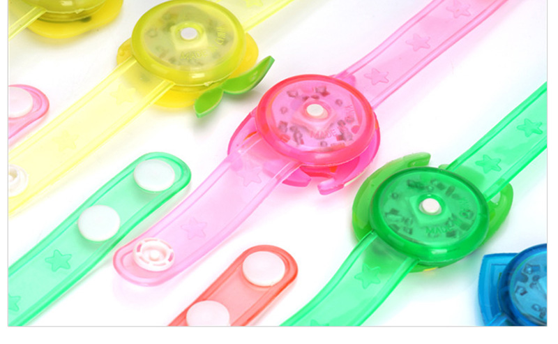 5pcs Cute Cartoon LED Night Light Christmas Colorful LED Night Lights Children Light Glow Bracelets Toy Light For Kids Baby Gift (10)