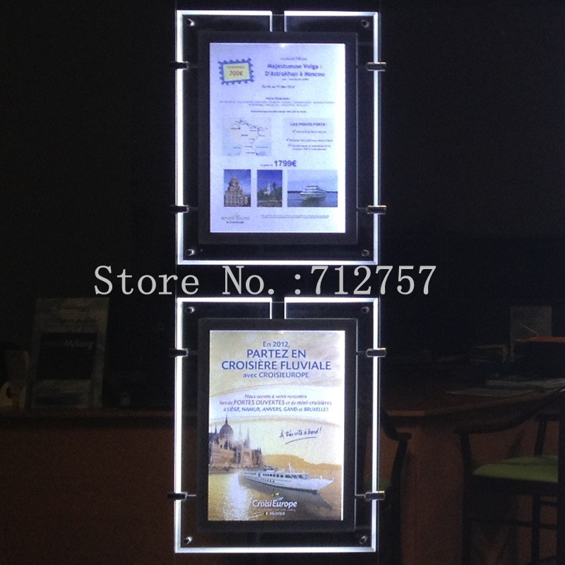 a3  led window display