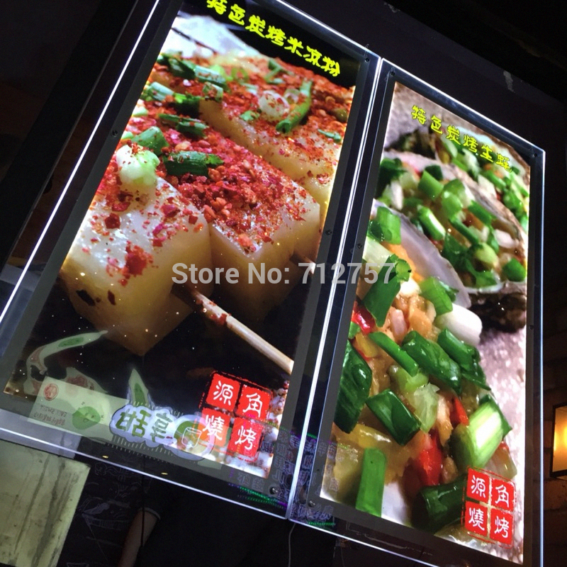 Restaurant acrylic menu board.jpg