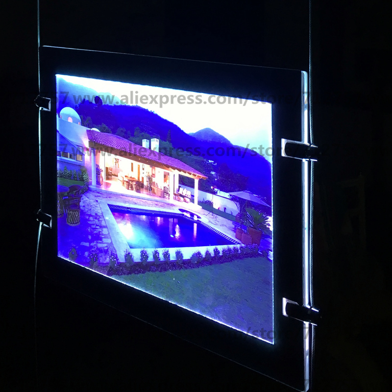 a4 led display light pocket