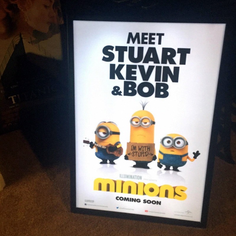 movie poster lightbox