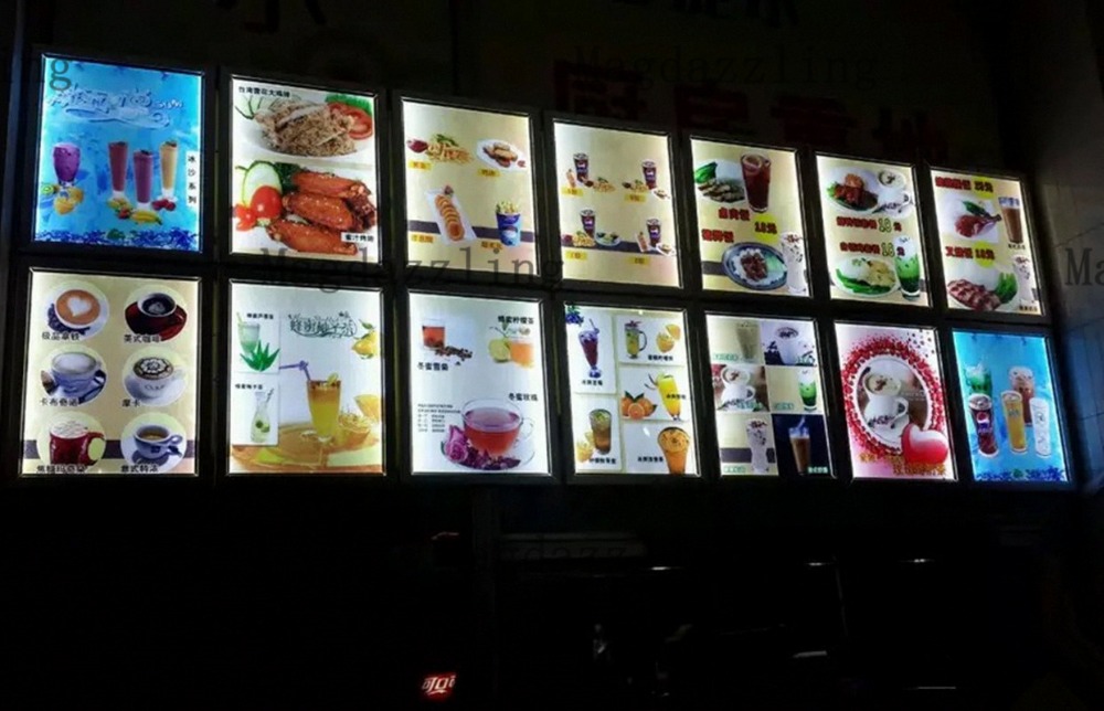 A3 LED menu boards