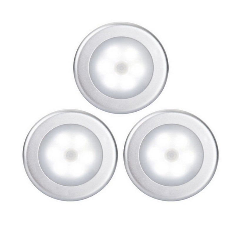 Infrared IR Bright Motion Sensor LED Night Light Battery Operated Wall Night Light Smart Induction Lamp