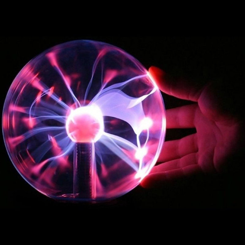 3 inch Magic Plasma Ball Retro Light Kids Room Decor Gift Box Lightning Light Lava Lamp Christmas Party Decor Cristal Lamp