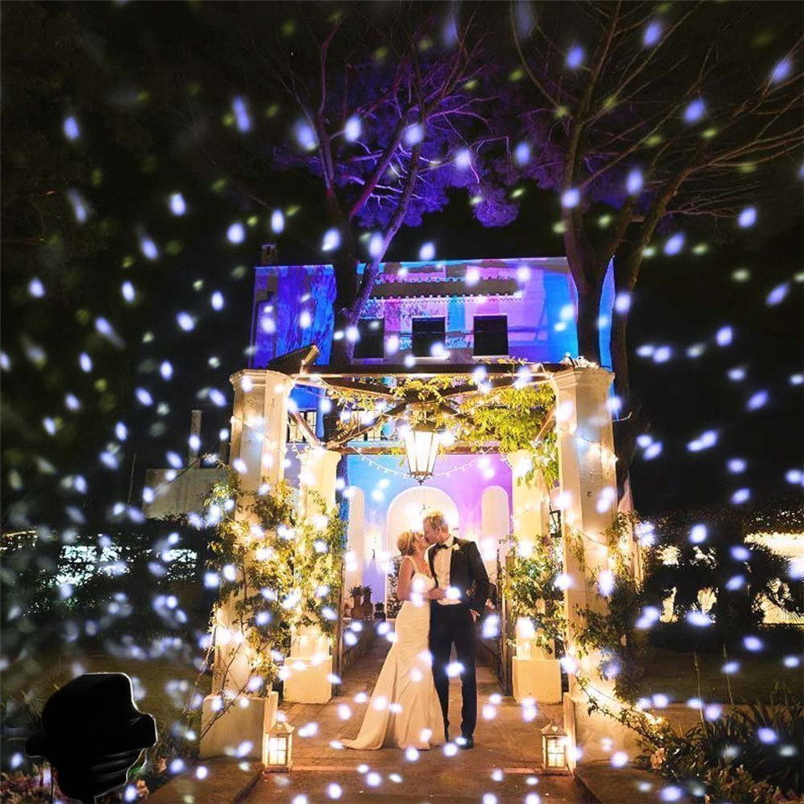 Christmas-Led-Snowfall-Projector-Light-Rotating-Waterproof-White-Snowflake-Fairy-Landscape-Projection-Lights-with-remote